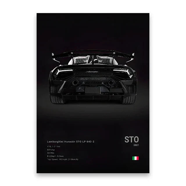 Supercar Poster